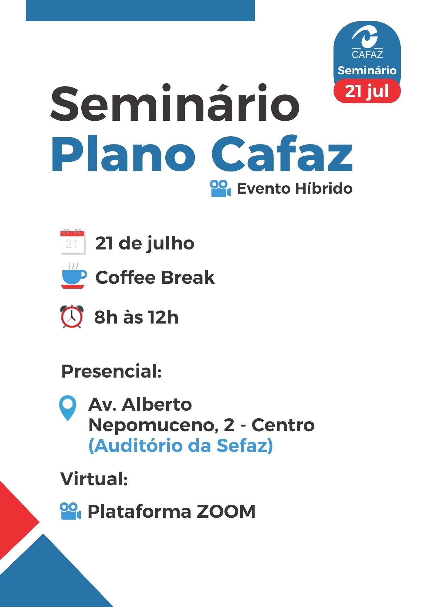 Seminário | Plano Cafaz