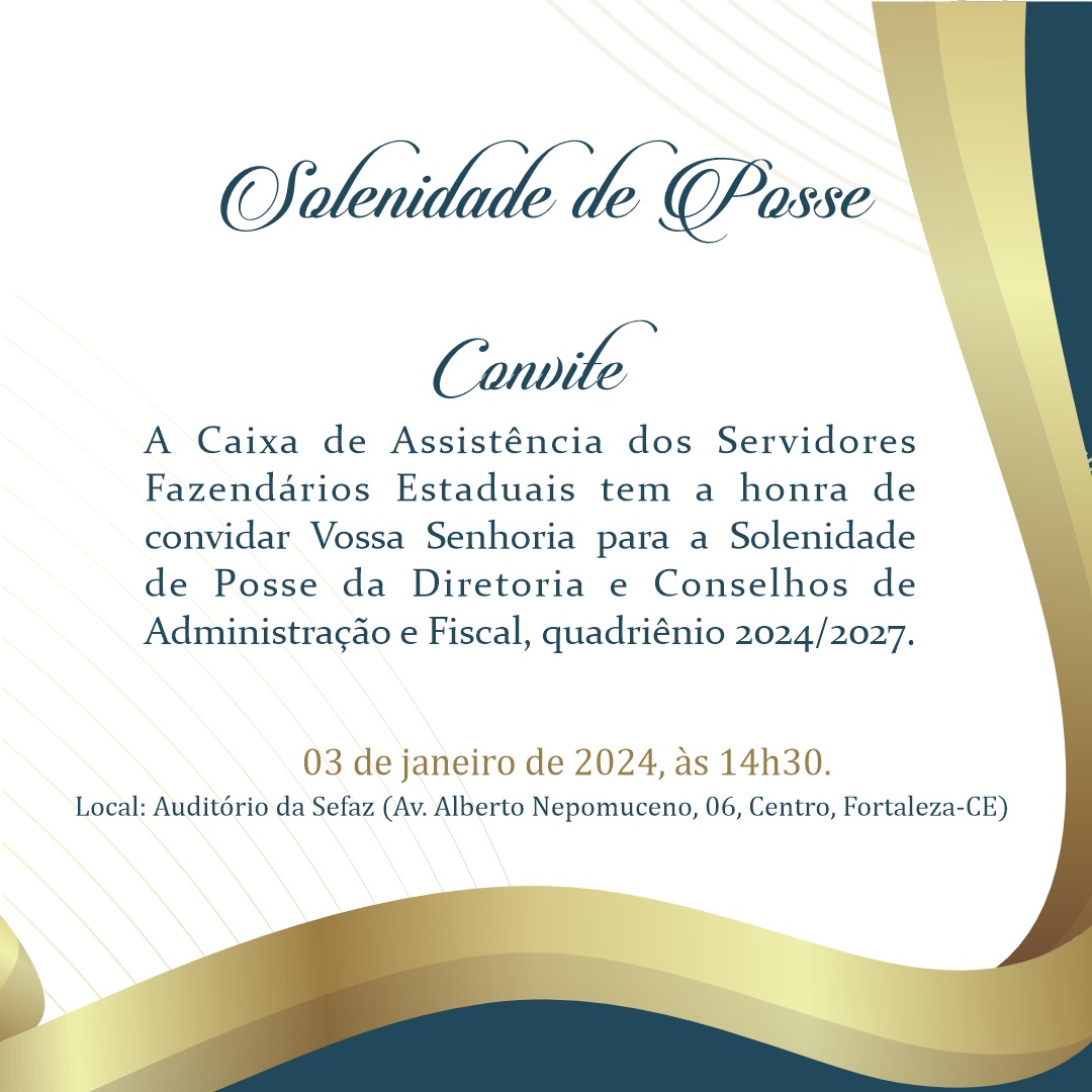 Posse da Diretoria e Conselhos de Administração e Fiscal, quadriênio 2024/2027